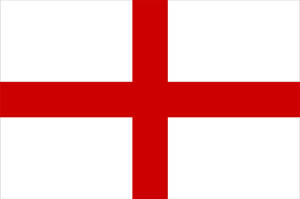 英格蘭國旗，白色背景上有紅色十字。 — 英格蘭國旗 壁紙