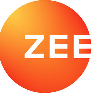 橙色漸變圓圈上的白色文字ZEE標誌 — 桌面 壁紙