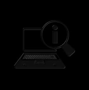筆記本電腦搜尋概念