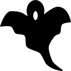 簡化幽靈剪影