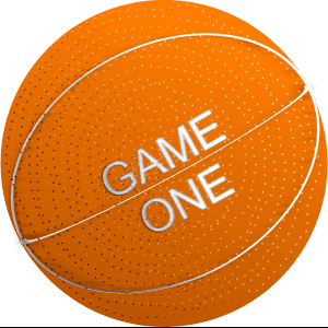 GAME ONE籃球特寫紋理