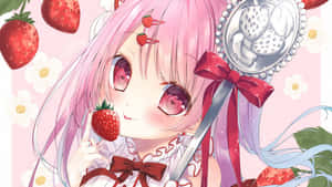 粉紅動漫美學圖片 — 美學粉色GIF 壁紙