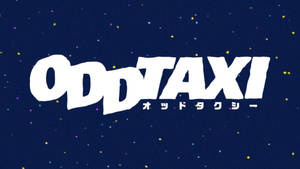 Odd Taxi 標誌，帶有日文字元，背景為星空。 — Vans 標誌 壁紙