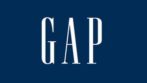 GAP品牌標誌以白色文字顯示在海軍藍背景上 — 海軍藍 壁紙