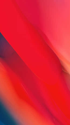 紅色、橙色和藍色漸變的動態抽象流體設計 — 純紅色 壁紙