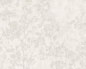 帶有米色和灰色調的淡雅樹枝圖案壁紙。 — 奶油色美學 壁紙