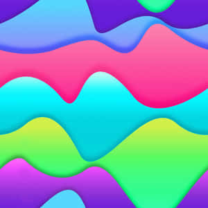 波浪背景 — iPad Air 13 壁紙