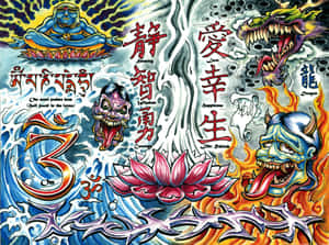 刺青背景 — 刺青 壁紙