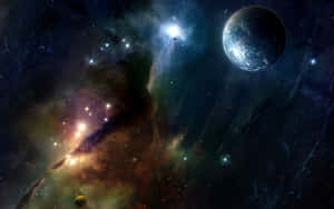 科幻背景 — 星際效應 壁紙