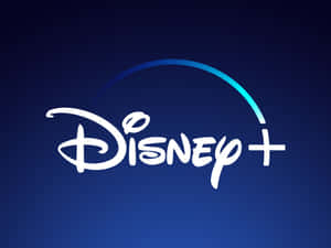 藍色漸變背景上的Disney+串流服務標誌 — 4:3 壁紙