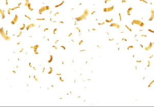 金色紙屑在慶祝中飄落 — 慶祝 壁紙