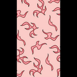 粉紅火焰 — 火焰動畫 壁紙