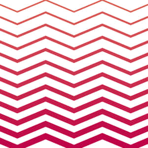 紅白鋸齒圖案壁紙設計 — iPad 第10代 壁紙