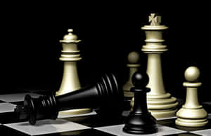 西洋棋背景 — 撲克牌桌 壁紙