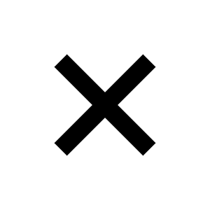 黑色十字圖標於純色青綠背景