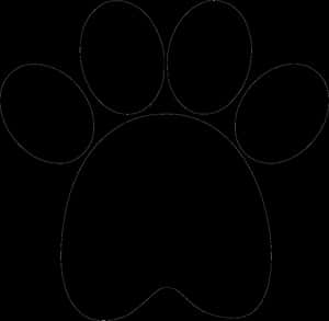透明黑白爪印剪輯藝術 - 狗爪印SVG，高清PNG下載 — 動物紋 壁紙
