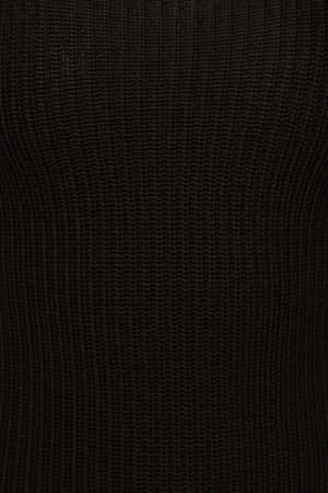 黑色羅紋針織布料紋理特寫 — Oppo Pad Mini 壁紙