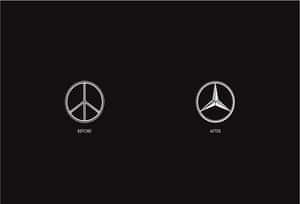 Mercedes-Benz 標誌重新設計前後對比 — Mercedes-Benz 壁紙