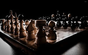 西洋棋背景 — 撲克牌桌 壁紙