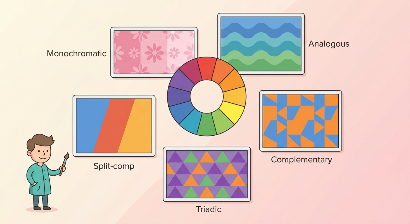 Color Palette Theory for Wallpapers