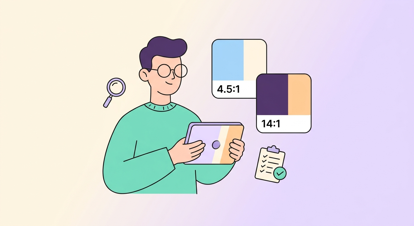WCAG Color Contrast for Designers